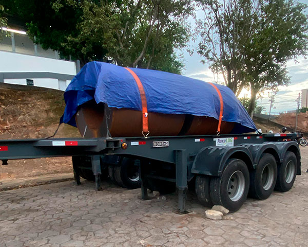 Transporte em Carreta Aberta